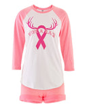 American Apparel Two Piece Raglan Top and Fleece Short Set American Apparel