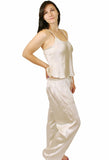 Nyteez Women's Pure Natural 100% Mulberry Silk Pajama Set Nyteez