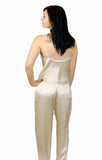 Nyteez Women's Pure Natural 100% Mulberry Silk Pajama Set Nyteez