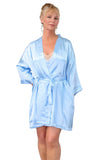 Shadowline Classy Satin Chemise and Robe Set