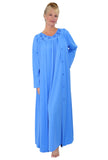 Shadowline Long Nightgown and Robe Set House Dress