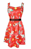 Retrolicious Summer Dress Cotton