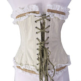 elizium cream underbust corset