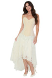 Burleska Women's Wedding Dress Helena Corset Strapless Lace