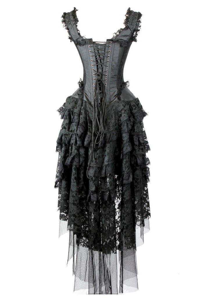 Burleska Ophelie Steampunk Gothic Gypsy Corset Wedding Dress – Nyteez