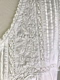 Cotton nightgown Close up