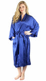 Nyteez Men's Robe 100% Mulberry Silk Lightweight Bathrobe Kimono