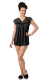 Shadowline Pajama Babydoll Lingerie Pajama Set Vintage Style with Panty