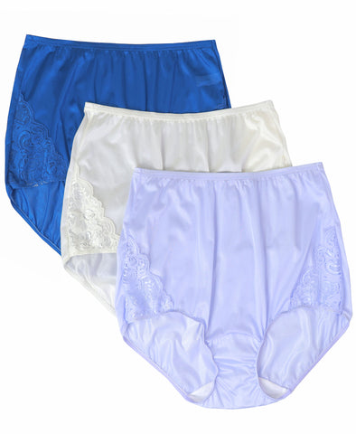 Shadowline Lace Inset Underwear Panty