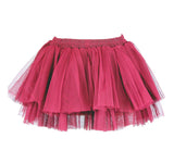Burleska Women's Ballerina Net Tutu Mini Skirt Layered