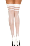 Bridal White Stocking Collection Hosiery Thigh Highs
