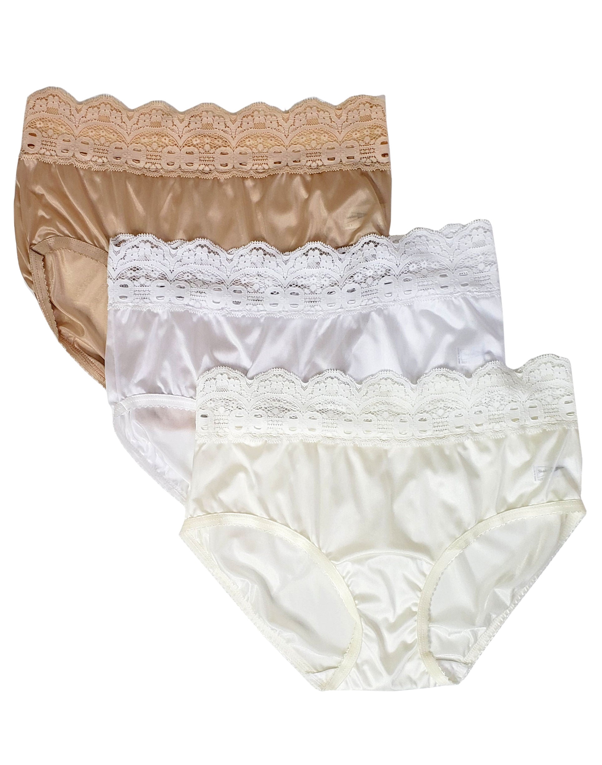 Women's No Show Lace Hipster 3-Pack