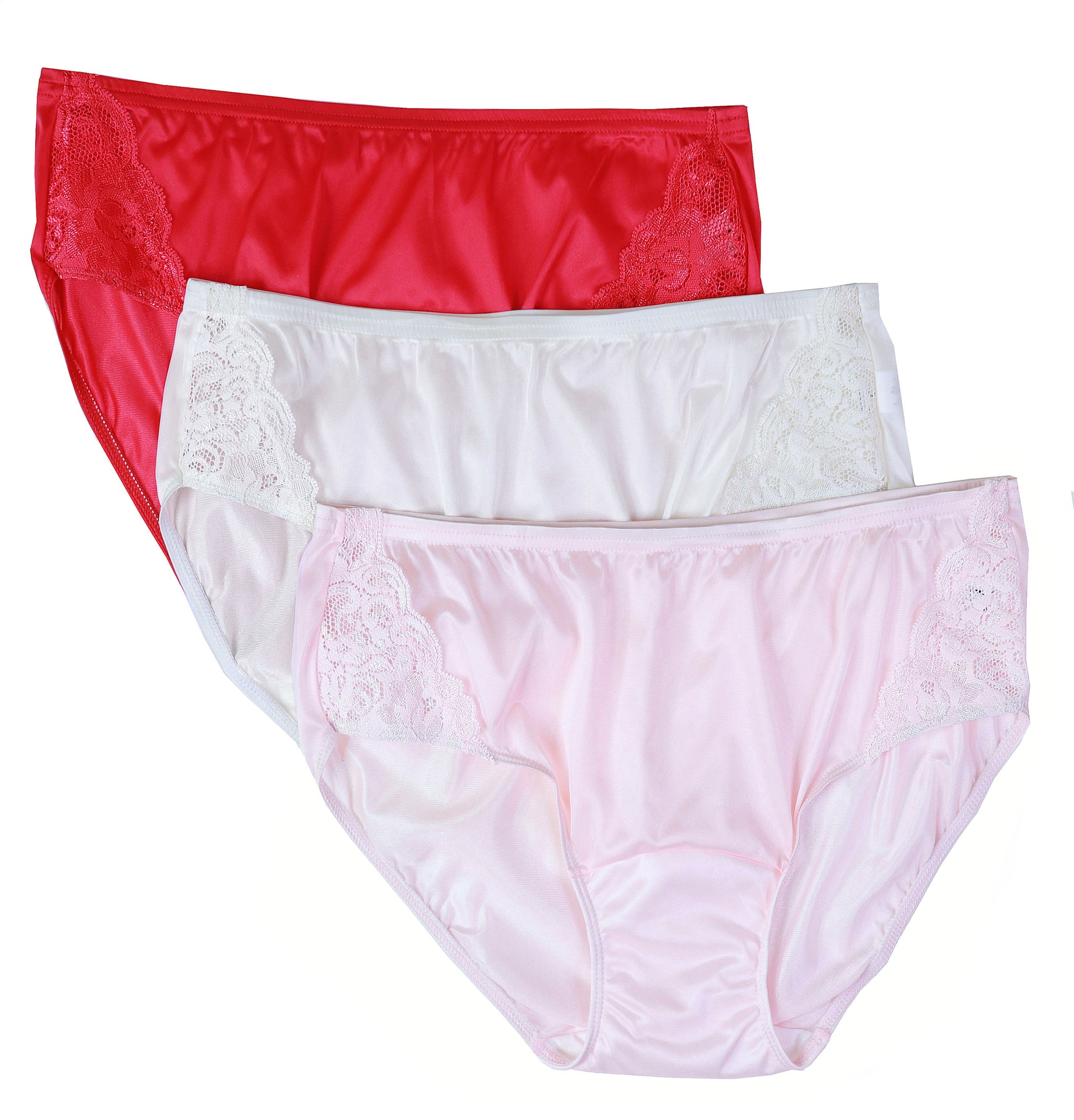 Shadowline Women's Underwear Nylon Spandex Brief Panties 3