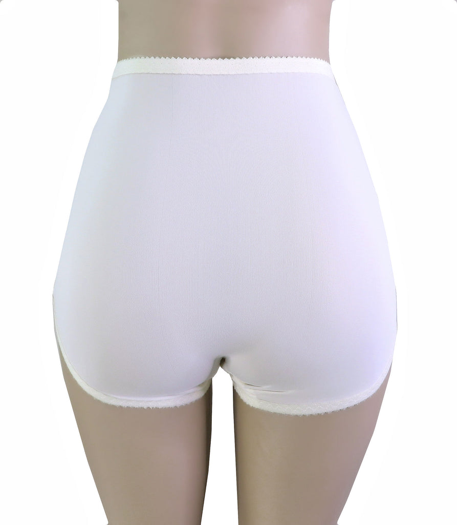 Shadowline Women's Panty Underwear Nylon Spandex Briefs 3 Pack