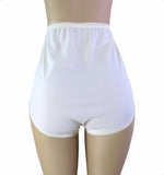 Nylon Brief wide gusset no lining