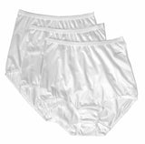 White satin panty underwear