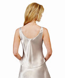 Shadowline Women's Pajamas Silky Satin Sleeveless Lounge Set