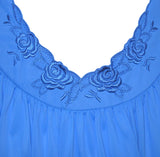 Shadowline Nightgown Long Sleeve Nylon Gown 33280
