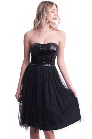 Black fairy dress