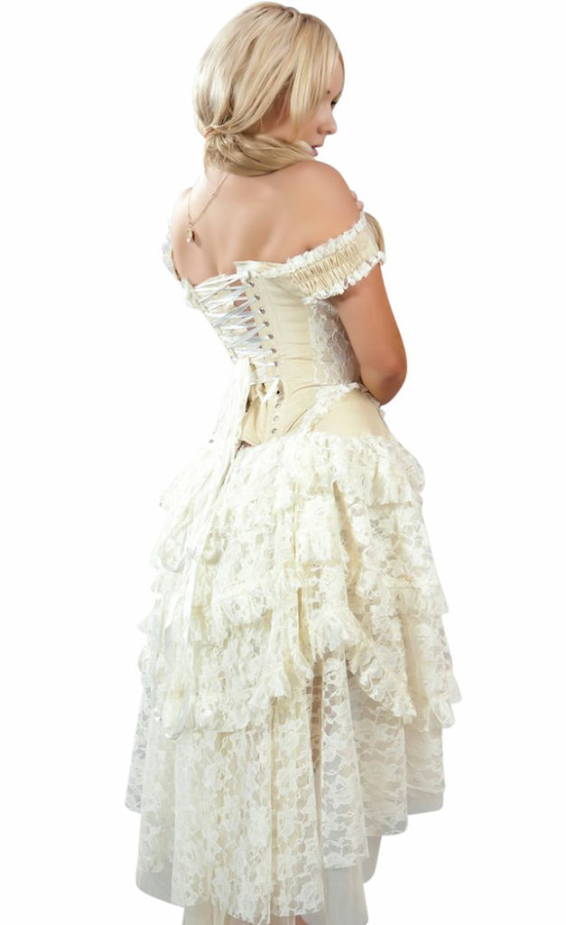 Burleska Ophelie Steampunk Gothic Gypsy Corset Wedding Dress Nyteez