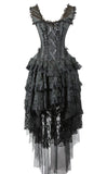 Burleska Ophelie Victorian Gothic Corset Dress Octoberfest
