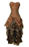 Burleska Steampunk Corset and Skirt Costume Set Burleska