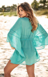Chiffon Grecian Style Cover Up Beach Dress Mapale