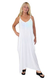 Elan White Summer Maxi Dress