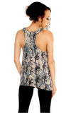 Folter Women's Gothic Dead Trees Tank Top Tunic Folter