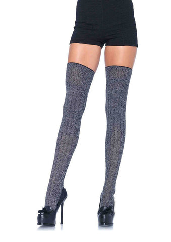 Grey Thigh High Socks Stockings Leg Avenue Inc