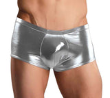 Male Power Liquid Black Onyx Wet Look Boxer Brief Male Power