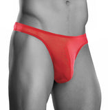 Male Power Men's Wonder Thong Sheer Mesh Male Power