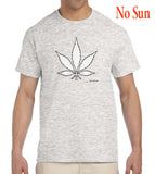 Men's Weed-Snob Rainbow Color Changing Pot Leaf T-Shirt NYteez