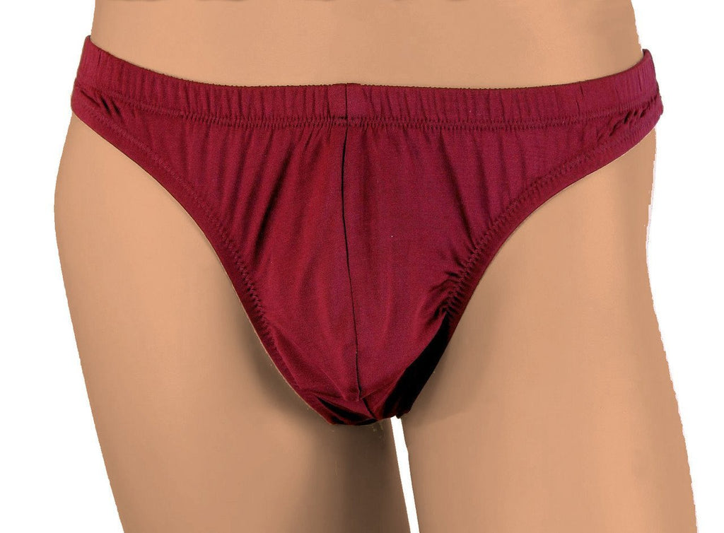 Nyteez Men's Silk Thong Bikini Underwear
