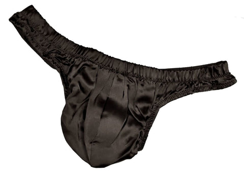 Nyteez Men's Silk Satin Thong Underwear Nyteez