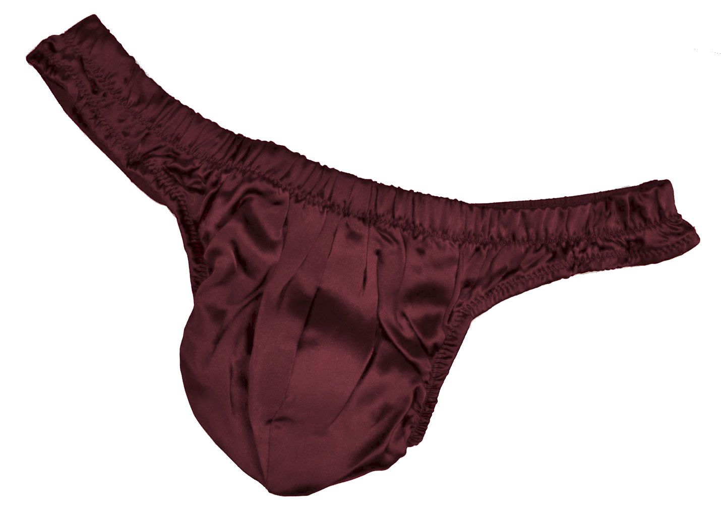 Nyteez Men s Natural Mulberry Silk Charmeuse Thong Underwear