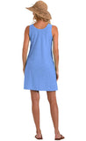 Plus Size Cotton Slub Knit Tank Lounge Dress Nightgown Cover Up Nyteez