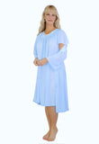 Blue pajama set nightgown