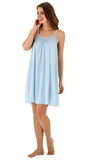 Shadowline Beloved Sleeveless Short Chemise Nightgown Shadowline