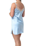 Shadowline Charming Satin Chemise Slip Nightgown Shadowline