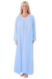 burial gown blue