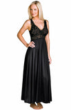 Shadowline Silhouette Classy Black Nightgown