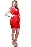 Plus size Red Summer Dress