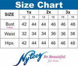 Women's Plus Size Split Angel Sleeve Short V-Neck Cocktail Party Dress Symphony