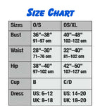 Women's Plus Size White Mesh and Scalloped Silver Lace Long Nightgown Coquette