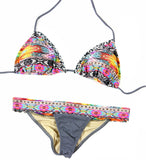 Women's Rainbow Southwest Tribal 2 Piece Bikini Set Shelby Swim