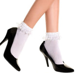 Women's Retro Bobbie Socks Anklet Music Legs