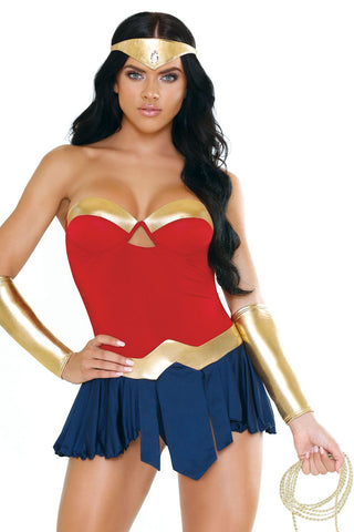 Women's Wonder-ful Super Hero Costume Fantasy Lingerie