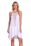 Elan Beach Cover-up Dress White