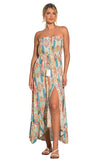 Elan Strapless Beach Dress